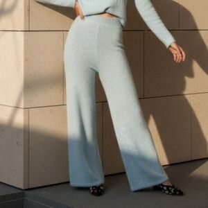 Callahan Knitwear Pants Baby Blue Women's Size Large